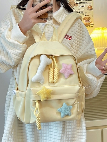 Unisex Νάιλον Αστικός Μινιμαλιστικό Σχολικό Σακίδιο Πλάτης, Χωρητικότητα 20–35L