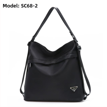 Γυναικεία PU Tote τσάντα, αστικός μινιμαλισμός, φερμουάρ, πολυεστερική επένδυση, οριζόντιος τετράγωνος σχήμα