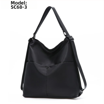 Γυναικεία PU Tote τσάντα, αστικός μινιμαλισμός, φερμουάρ, πολυεστερική επένδυση, οριζόντιος τετράγωνος σχήμα