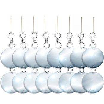 Πλαστικό σετ απομάκρυνσης πουλιών με ανακλαστικό λέιζερ, κιτ τριών τεμαχίων, σχήματα κύκλος, ρόμβος, εξάγωνο, κουκουβάγια; 16 τεμάχια; Goth