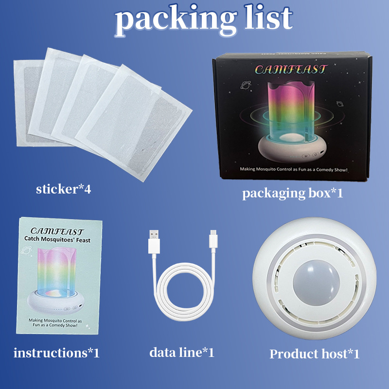 SJZ065 UV komarų gaudyklė, 5V, 1W, CE sertifikatas