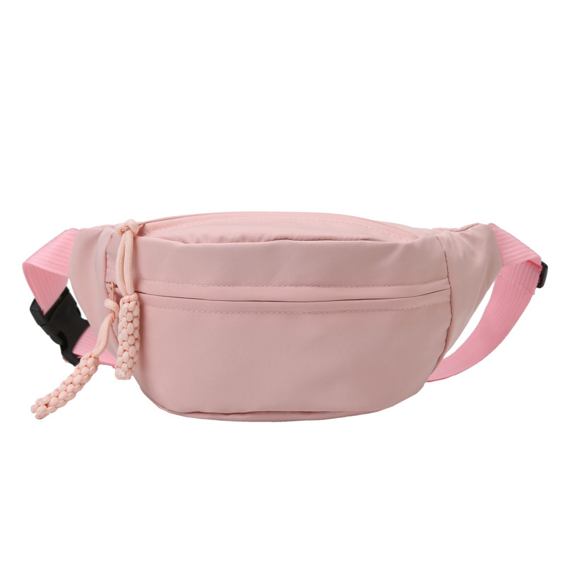 Nailoninė sportinė rankinė per petį, ultralengva, universali, lauko sportams, vienspalvė