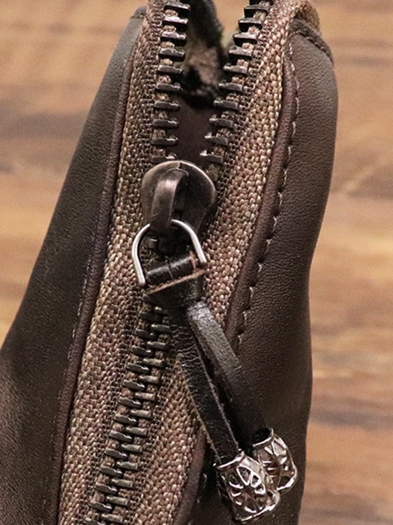 Vyrinė rakto rankinė iš pirmosios odos sluoksnio, rankų darbo, augalinės dažytos odos, retro stilius