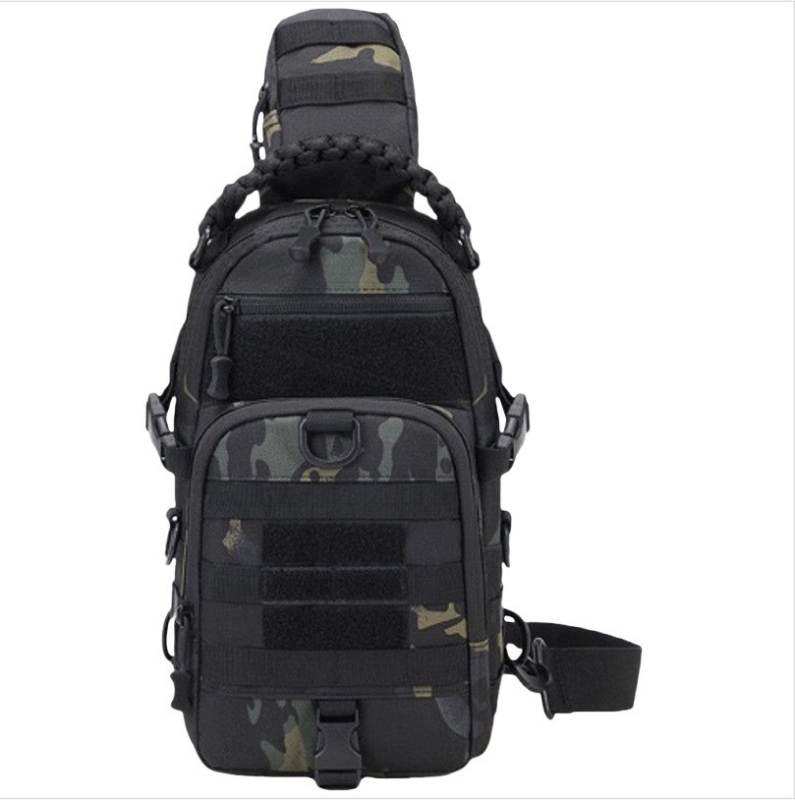 Vīriešu chest bag no Oxford auduma, elpojoša, ūdensizturīga, nodilumizturīga, biznesa ceļojumu stils