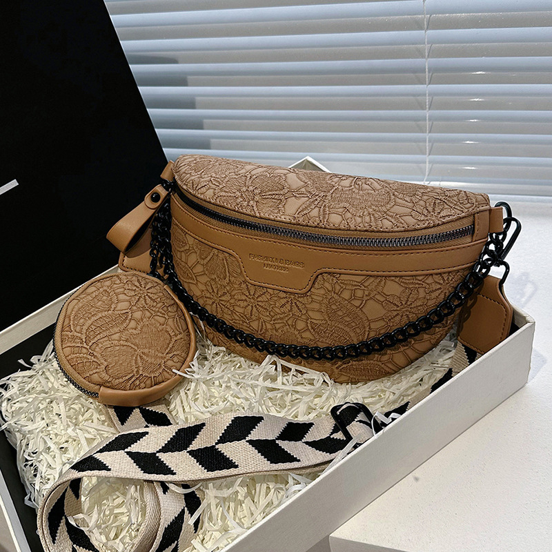 Geantă dumpling, stil urban simplu, crossbody cu buzunar intern și buzunar pentru telefon, închidere cu șnur, căptușeală poliester, o singură curea