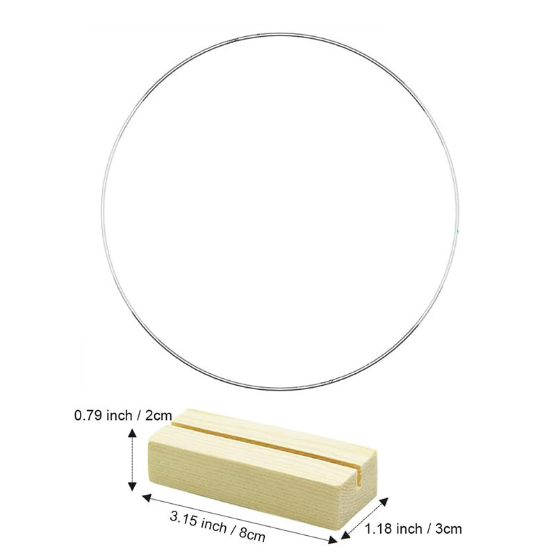 Централен декоративен елемент за маса – Bingo метална гирлянда, венец с ловец на сънища, стил 43746