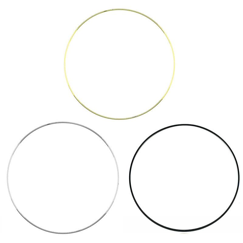 Централен декоративен елемент за маса – Bingo метална гирлянда, венец с ловец на сънища, стил 43746