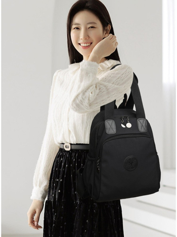 Νάιλον σακίδιο πλάτης για ταξίδια, αντικλοπής, αδιάβροχο και διαπνέον, εργονομικοί καμπύλοι ιμάντες