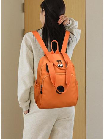 Νάιλον σακίδιο πλάτης για ταξίδια, αντικλοπής, αδιάβροχο και διαπνέον, εργονομικοί καμπύλοι ιμάντες