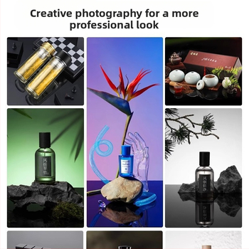 Temperētu stiklu atspoguļojošs fona panelis produktu fotografēšanai; atspoguļojoša virsma; svars 200–800 g