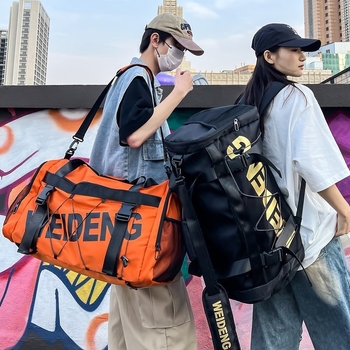 Muška putna torba s odjeljkom za suho i mokro, lagana najlonska torba za fitness i putovanja