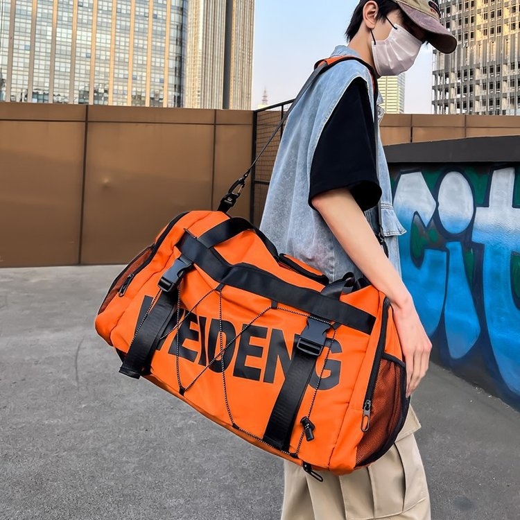 Muška putna torba s odjeljkom za suho i mokro, lagana najlonska torba za fitness i putovanja