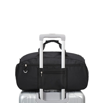 Ανδρική διπλωτή ταξιδιωτική τσάντα 20-35L, πολυεστέρας, αδιάβροχη, διαχωρισμός στεγνό-βρεγμένο, πολύ ελαφριά