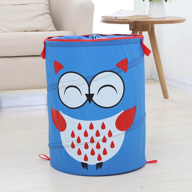 Sklopiva košara za igračke Sharp, materijal 210D Oxford tkanina, model 1001, koš za igračke, moderan i minimalistički stil