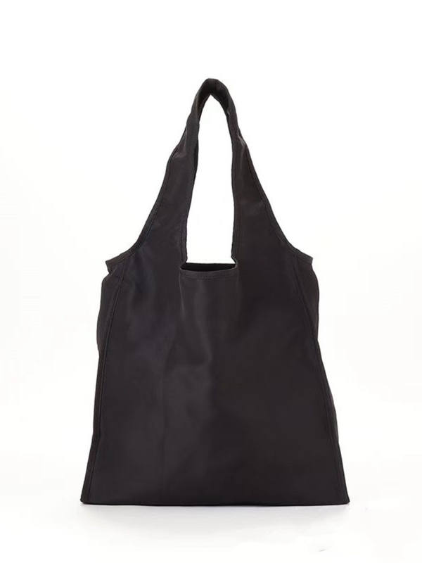 Geantă de umăr pentru cumpărături, pliabilă și portabilă, stil unisex, poliester, eco-friendly.