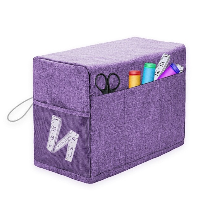 Šujmašīnas vāciņš – Oxford audums, putekļu izturīgs, mūsdienīgs minimālisks dizains, galda uzglabāšana, Brother