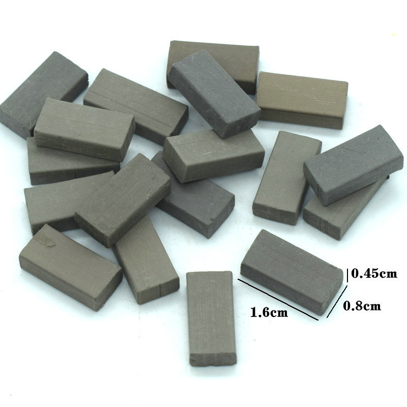 Керамични тухли за архитектурен модел за DIY мини ландшафт, сглобени