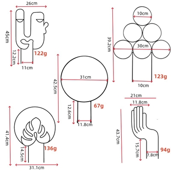 Cadru metalic pentru plante de interior – design modern minimalist pentru ghivece