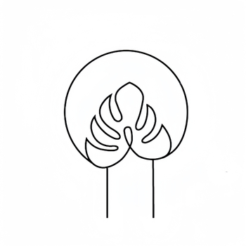 Cadru metalic pentru plante de interior – design modern minimalist pentru ghivece