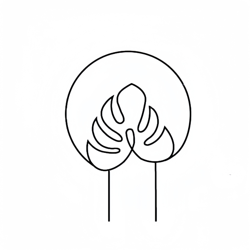 Cadru metalic pentru plante de interior – design modern minimalist pentru ghivece
