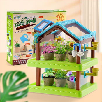 DIY Augimo stebėjimo rinkinys augalams - Plastmasinis, Daugiafunkcinis, Nėra Elektros, 4–6 metų vaikams