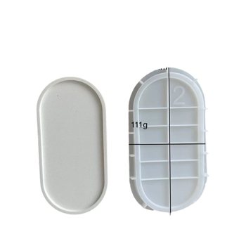 Καλούπι σιλικόνης στρογγυλό για βάση γλάστρας, κέικ και χύτευση κεριών