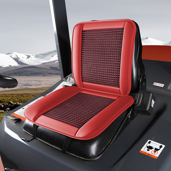 Μαξιλάρι καθίσματος για βαριά μηχανήματα — συμβατό με forklift, εκσκαφέα, γερανό, τρακτέρ και κατασκευαστικές οχήματα; επιφάνεια: Ice Silk; γέμισμα: συνθετικό νήμα; Τέσσερις εποχές Universal; μάρκα Hansheng car