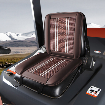 Μαξιλάρι καθίσματος για βαριά μηχανήματα — συμβατό με forklift, εκσκαφέα, γερανό, τρακτέρ και κατασκευαστικές οχήματα; επιφάνεια: Ice Silk; γέμισμα: συνθετικό νήμα; Τέσσερις εποχές Universal; μάρκα Hansheng car