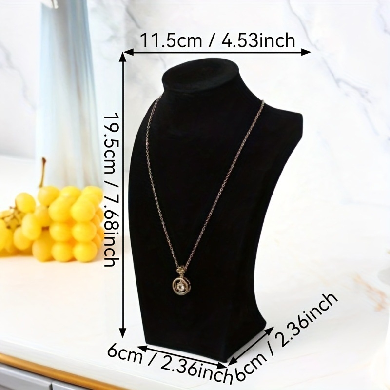 Vieno slāņa kaklarāžu demonstrēšanas statīvs ar velūra tekstūru, flaneļa korpuss, blīvuma plāksne, vienslāņu rotaslietu manekīns, šūšana