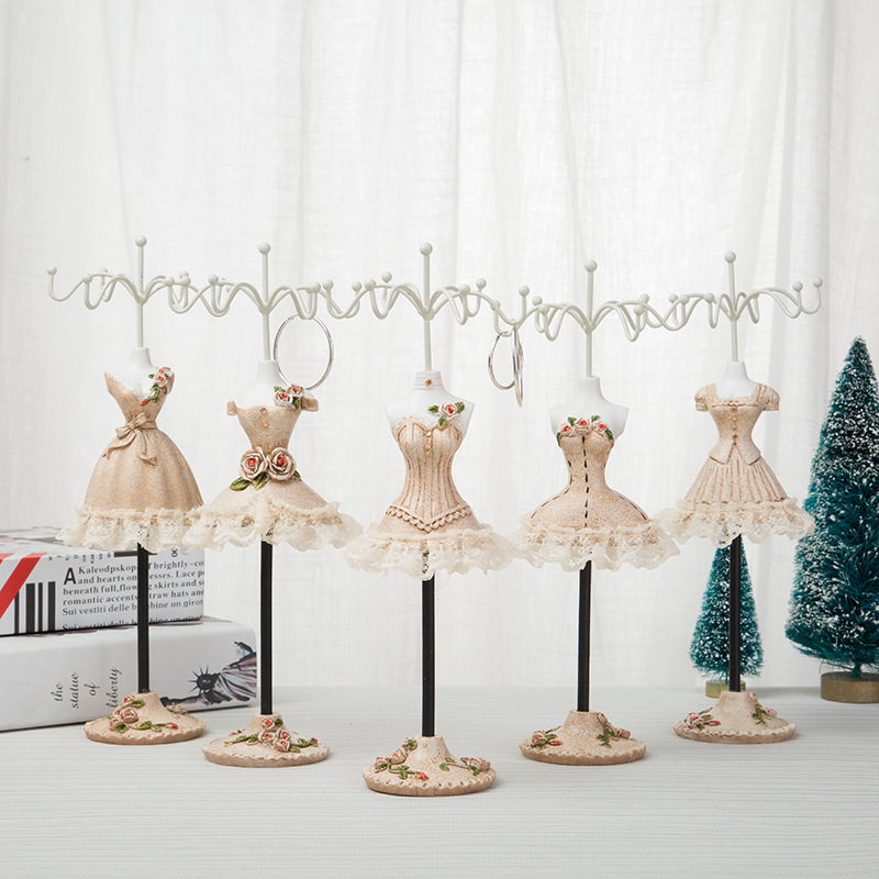 Ράφι κοσμημάτων για σκουλαρίκια και κολιέ — συνθετική ρητίνη, μάρκα Love Only; έτοιμο δώρο για γενέθλια, αποφοίτηση και συναδέλφους