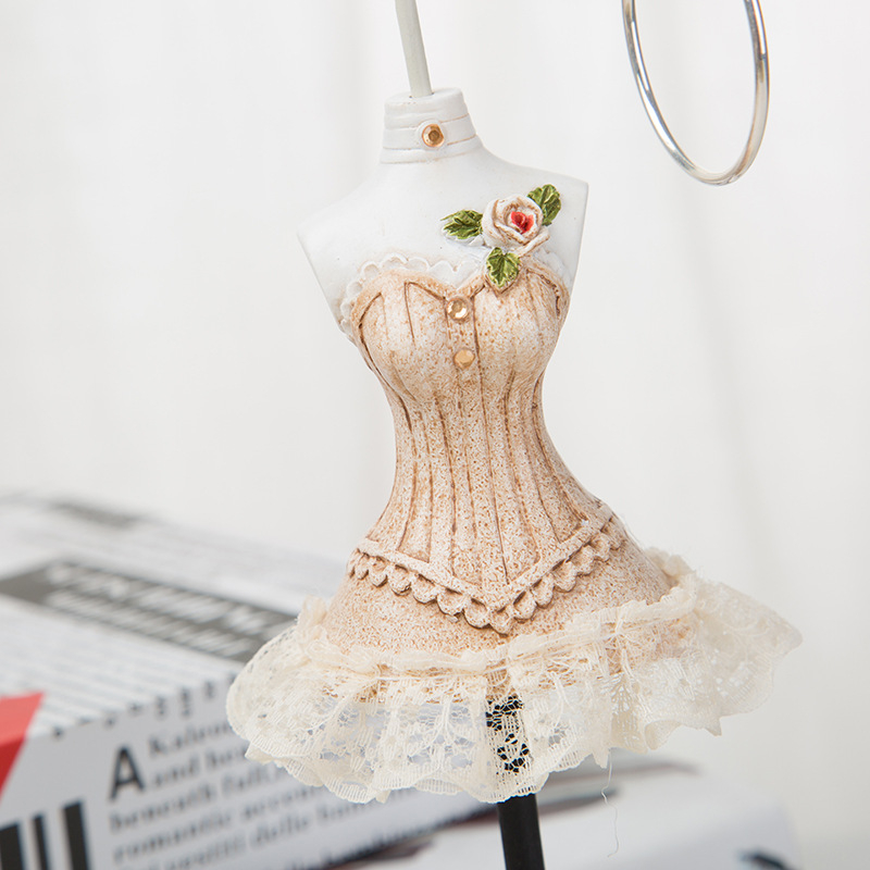 Ράφι κοσμημάτων για σκουλαρίκια και κολιέ — συνθετική ρητίνη, μάρκα Love Only; έτοιμο δώρο για γενέθλια, αποφοίτηση και συναδέλφους