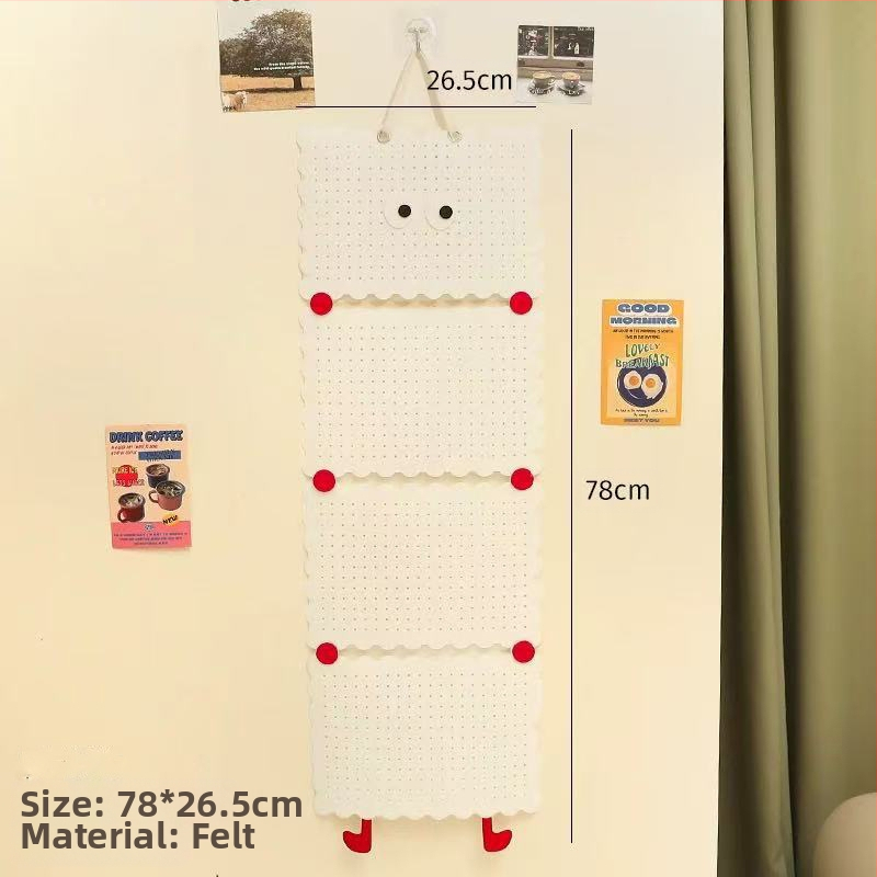 Rotaslietu izstādīšanas statīvs auskarām — filcs, sienas karājuma dizains, lāzera griešana, viens slānis, augstas klases stils