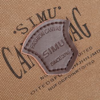 Мъжка платнена кръстосана чанта, ежедневен стил за пътуване, подплата полиестер, износоустойчива