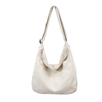 Platnena tote torba sa zipom, unutarnji džep sa zipom, horizontalni kvadratni oblik