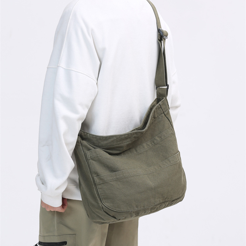 Platnena tote torba sa zipom, unutarnji džep sa zipom, horizontalni kvadratni oblik