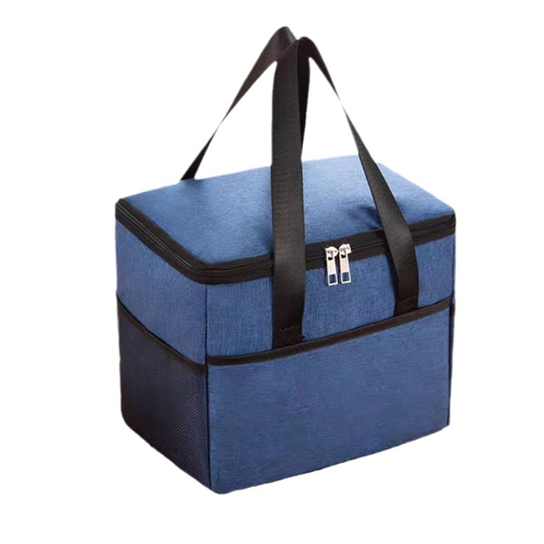 Τσάντα αποθήκευσης εξωτερικών ειδών σερβιρίσματος με μόνωση, πτυσσόμενη, ύφασμα Oxford, χωρητικότητα 20