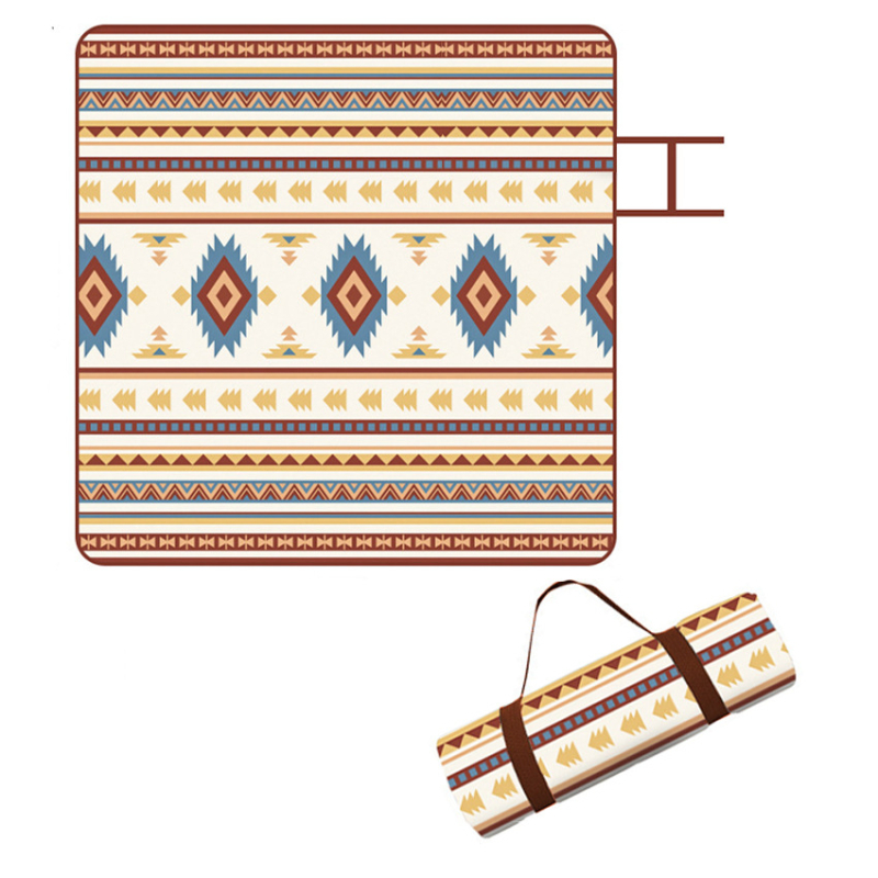 Āra piknika un kempinga paklājs, ūdensnecaurlaidīgs, 240T pongee, Oxford audums, svars 1,2 kg, ietilpība 5–8 cilvēki