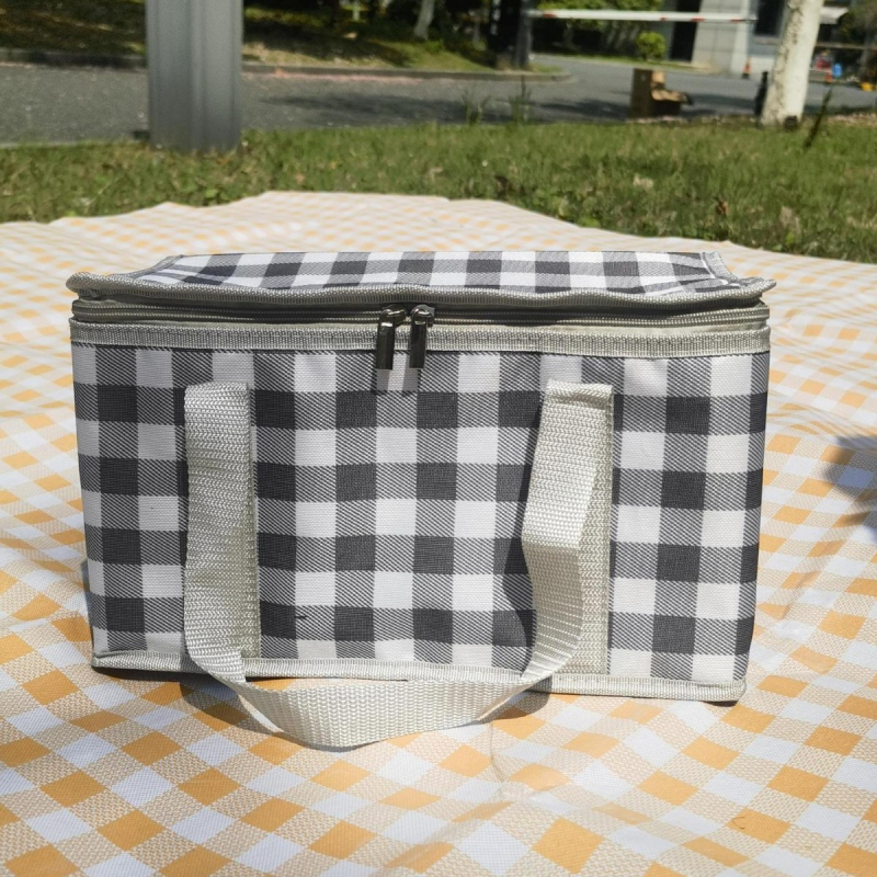 Taška na piknik s izoláciou (Materiál: Oxford látka; Štýl: Moderný, štvorcový; Kategória: Ice pack, Piknik taška; Pôvod: Wenzhou; Uvedenie: leto 2024)
