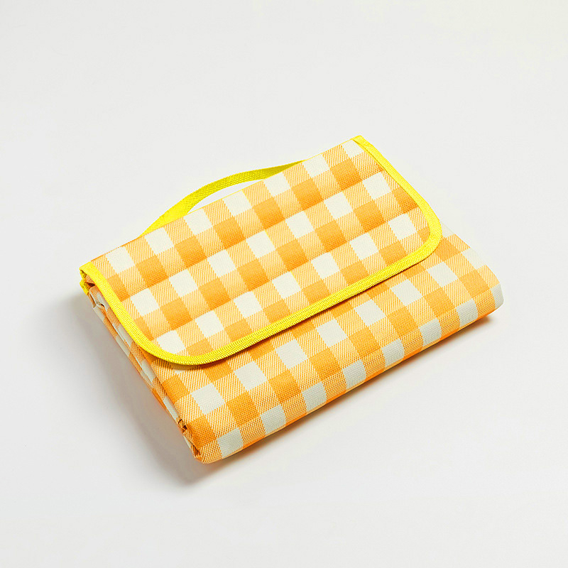 Mitrumizturīga piknika sega, neaudēts audums, 400 g, 5–6 cilvēkiem, modelis RT2356