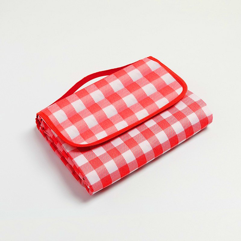 Mitrumizturīga piknika sega, neaudēts audums, 400 g, 5–6 cilvēkiem, modelis RT2356