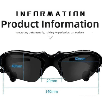 Bluetooth очила за музика и обаждания, поляризирани лещи, Huawei чип, Bluetooth 5.0, стерео звук, батерия до 4 ч.