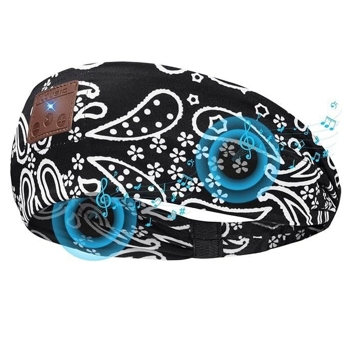 Bluetooth športový pás na hlavu, nízka latencia pre e‑sporty, 5.0, dosah 15 m, viac ako 8 hodín výdrže, stereo zvuk