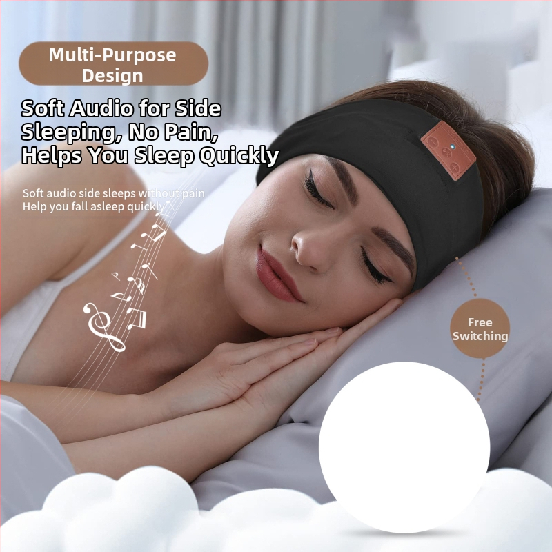 Bluetooth športový pás na hlavu, nízka latencia pre e‑sporty, 5.0, dosah 15 m, viac ako 8 hodín výdrže, stereo zvuk