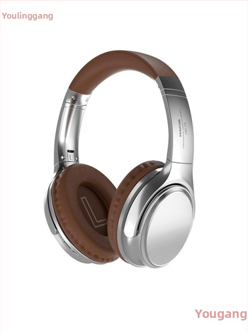 Ασύρματα ακουστικά πάνω από τα αυτιά με Bluetooth, αναδιπλούμενα, ενεργή εξουδετέρωση θορύβου, υψηλής ποιότητας ήχος