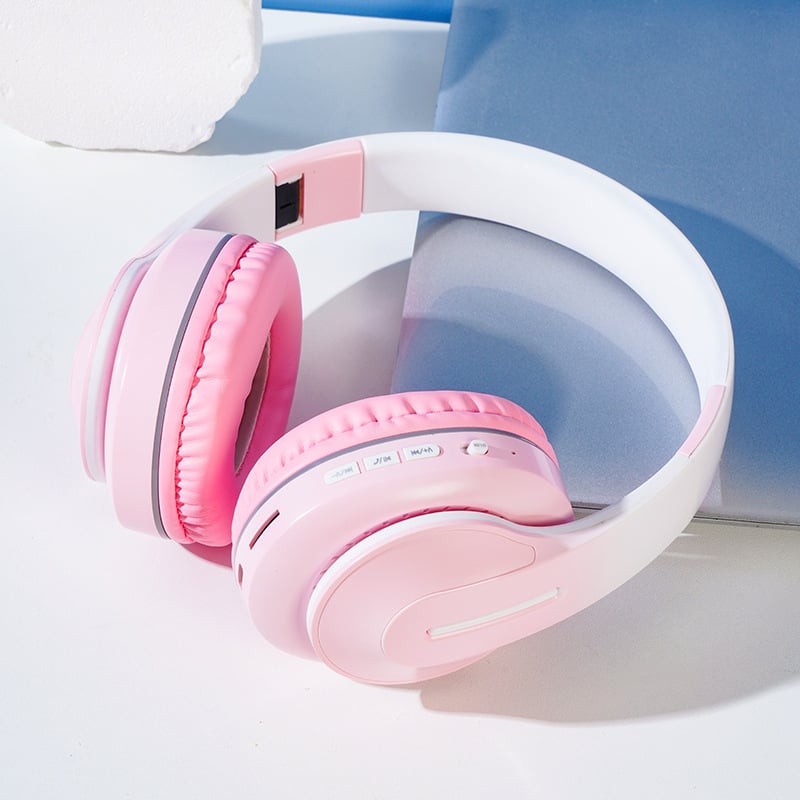Soai Bluetooth слушалка с шумоподаване, обхват 10 м, Bluetooth 5.0, надглавен дизайн, двуканално стерео