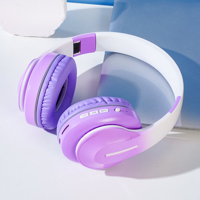 Soai Bluetooth слушалка с шумоподаване, обхват 10 м, Bluetooth 5.0, надглавен дизайн, двуканално стерео
