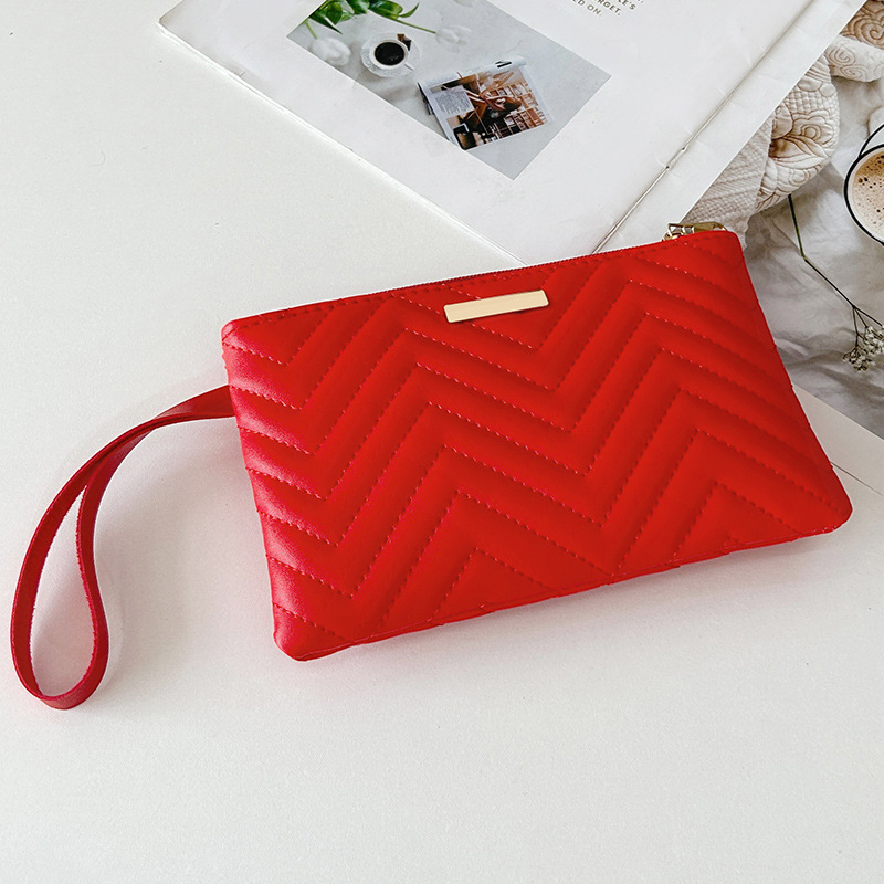 Mini PU kvadratinė rankinė-clutch su išsiuvinta telefono kištele ir ID kištele — užtrauktukas, vidinė sintetinės odos pamušalas, miesto minimalistinis stilius, pavasaris 2025