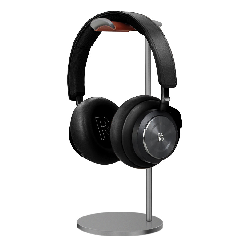 Αλουμινένιος στηριγμός ακουστικών για επιτραπέζιο υπολογιστή – Καθολική βάση ακουστικών και μεταλλικό ράφι αποθήκευσης