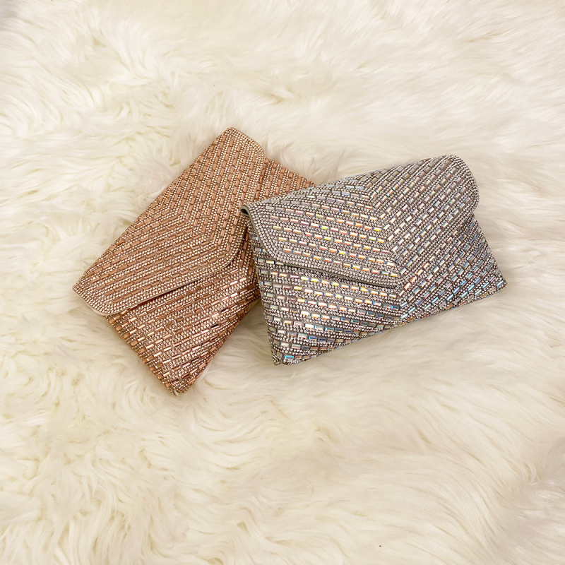 Jue xi PU ланцова вечерна чанта с капак, презрамка през рамо, хоризонтална квадратна форма, магнитно закопчаване, пролет 2025 колекция