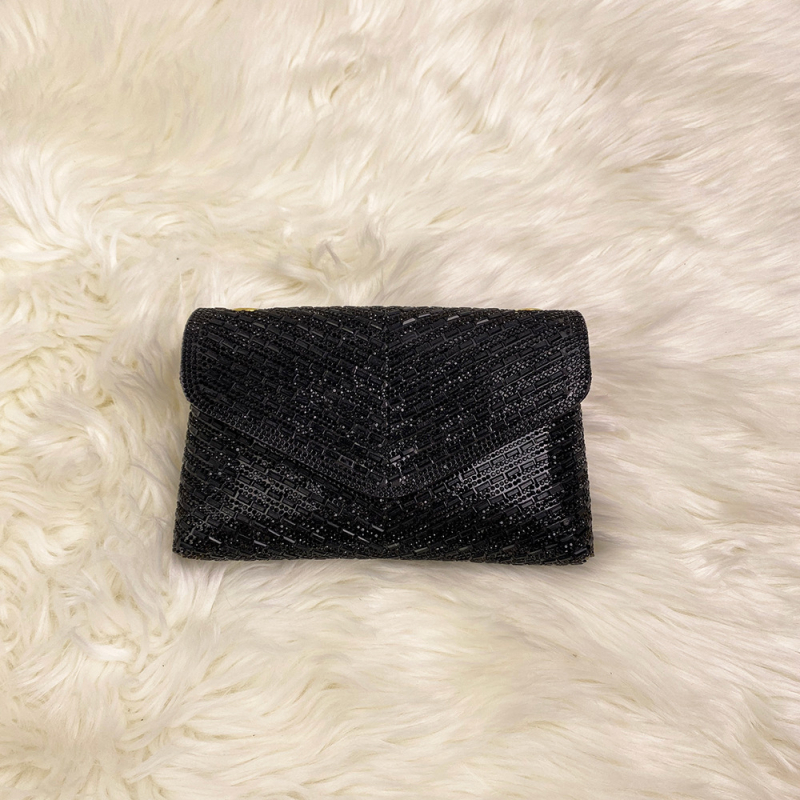 Jue xi PU ланцова вечерна чанта с капак, презрамка през рамо, хоризонтална квадратна форма, магнитно закопчаване, пролет 2025 колекция